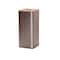 Household Essentials Square Metal Hamper with Wooden Lid